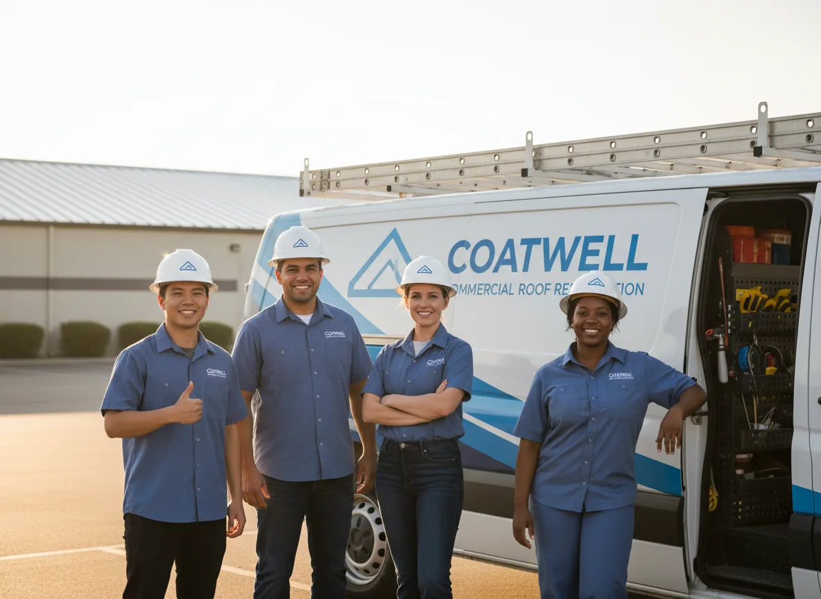 Commercial roof coating company in Dougherty, OK